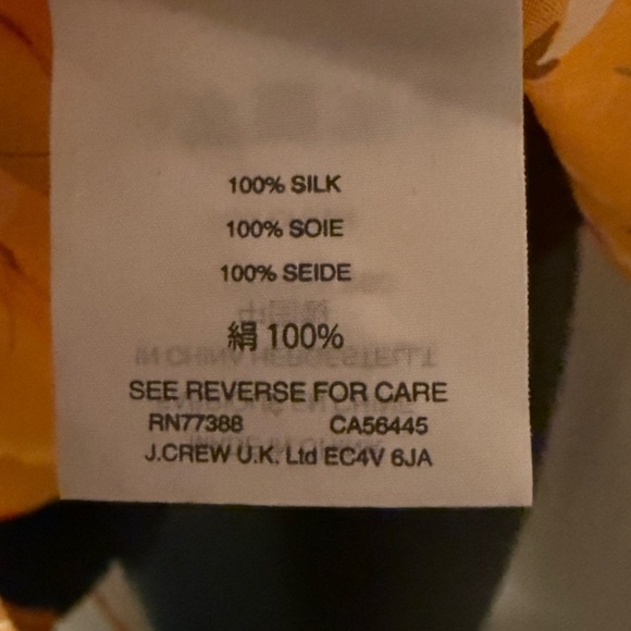 Madewell Belladonna Floral Print 100% Silk Wrap Sleeveless Top Size 2 Yellow - Picture 4 of 4